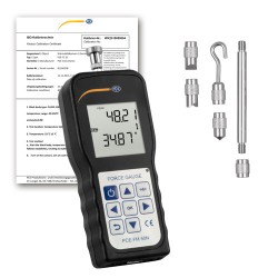 PCE-FM 50N erőmérő ISO-kalibrációs bizonyítvánnyal