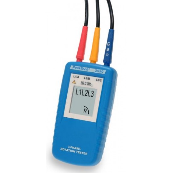 PKT-2530 Fázissorrend jelző 3 fázis PKT-2530 Fázissorrend jelző 3 fázis
