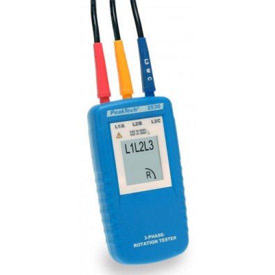 PKT-2530 Fázissorrend jelző 3 fázis PKT-2530 Fázissorrend jelző 3 fázis