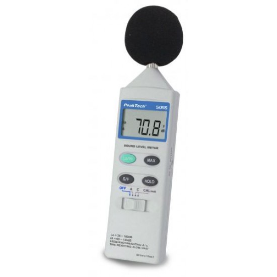 PKT-5055 Digitális zaj szintmérő, 3 ˝ számjegyű