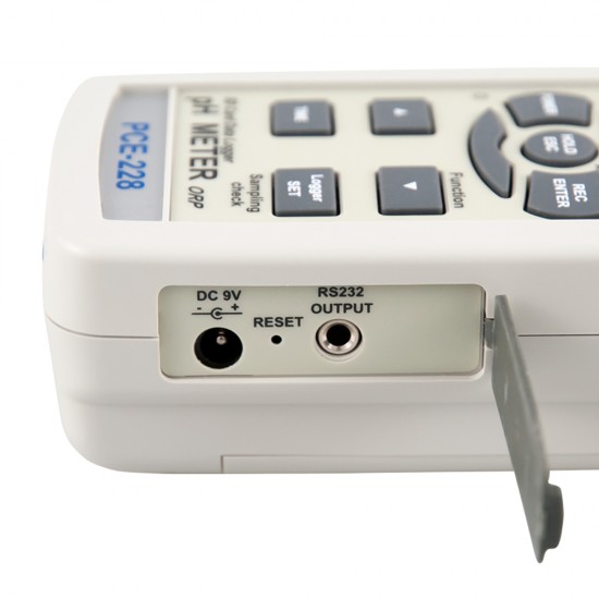 PCE-228HTE Ph-mérő pce-228liq, pce-ph-hte ph-elektródával és hőmérséklet érzékelővel (tp-07),speciálisan 100 c-os hőmérsékletig.