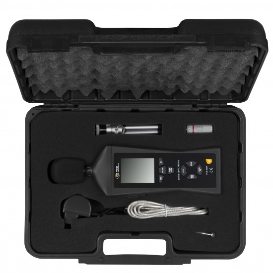 PCE-322-SC43 Hangerosségméro hangkalibrátorral