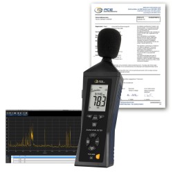 PCE-322ALEQ-ICA Hangszintméro gyári kalibrálással