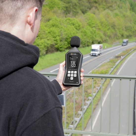 PCE-325D-ICA Állapotfigyelő zajszintmérő kalibrálva