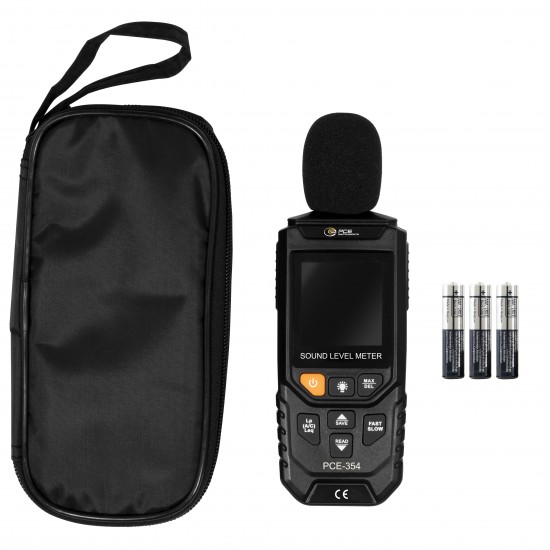 PCE-354-ICA Leq áramütés mérő kalibrálva