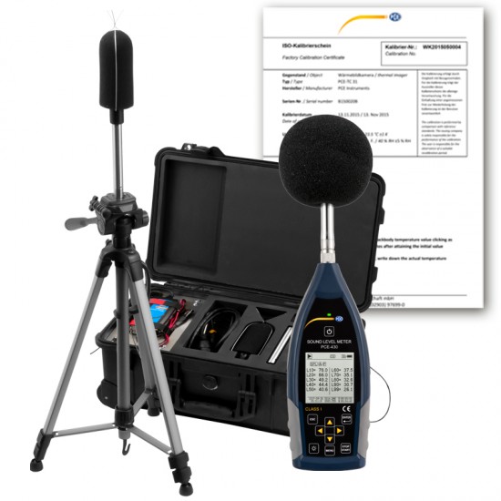 PCE-430-EKIT-ICA Hangszintmérő