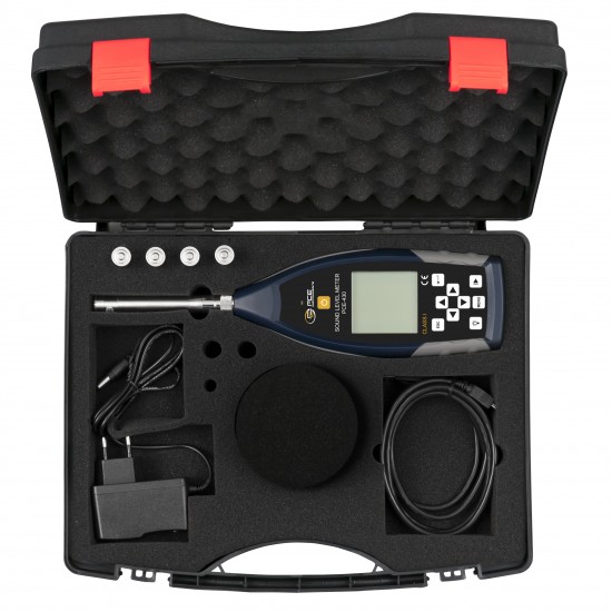 PCE-430-ICA Hangerosségméro kalibrálási okirattal