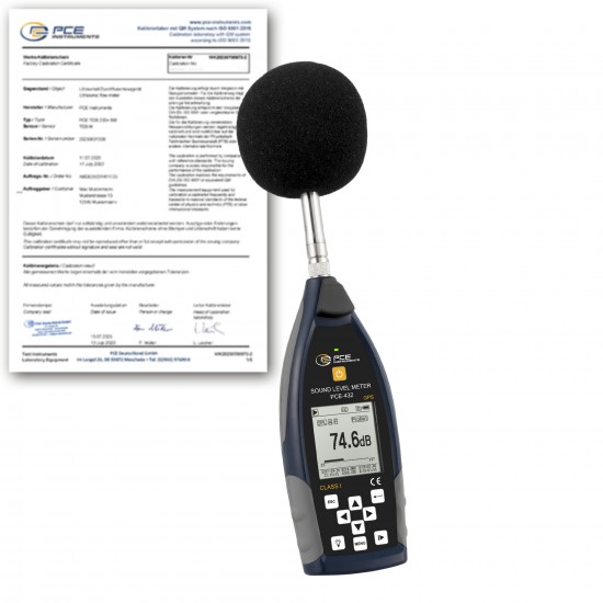 PCE-432-ICA Hangszintmérő