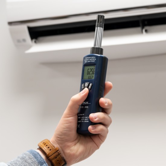 PCE-555 Légnedvességméro