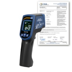 PCE-779N-ICA Infravörös hőmérő kalibrálva