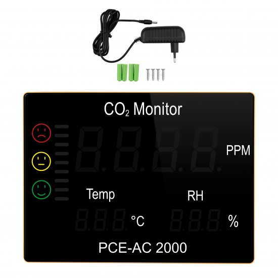 PCE-AC 2000 Co2 mérő