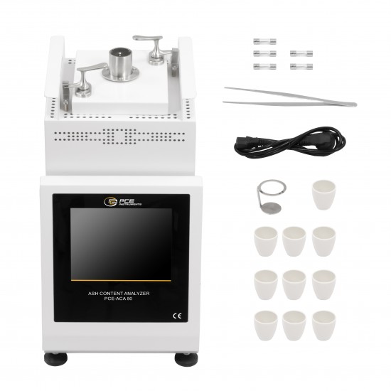 PCE-ACA 50 Műanyag hamutartalom mérő készülék