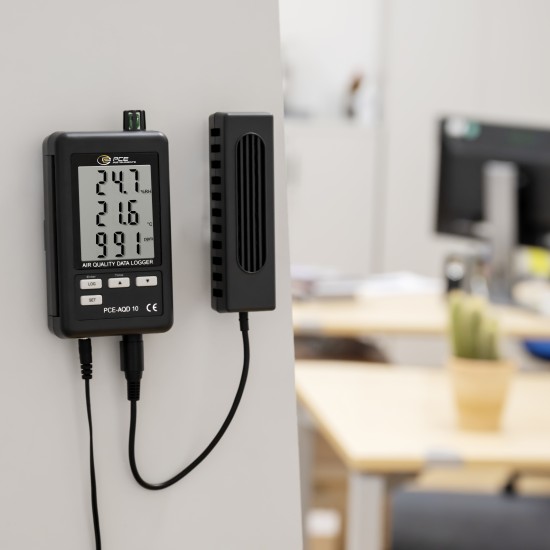 PCE-AQD 10 Adatrögzítő co2 - páratartalom - hőmérséklet