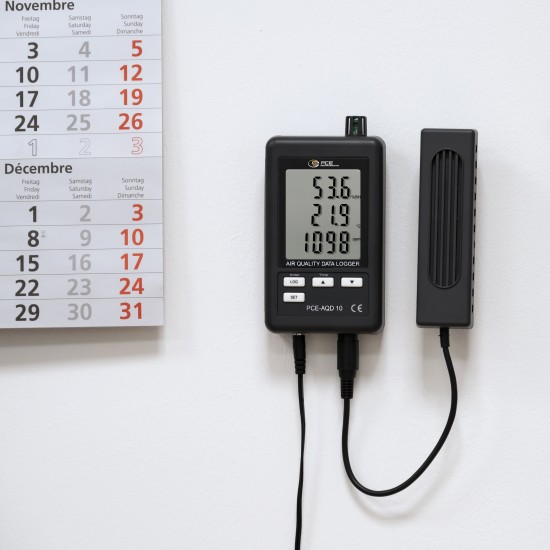 PCE-AQD 10 Adatrögzítő co2 - páratartalom - hőmérséklet