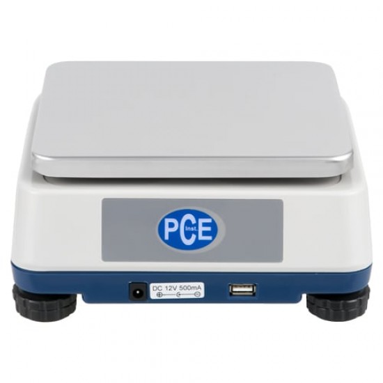 PCE-BSH 6000-ICA Hordozható ipari darabszámláló mérleg kalibrálva