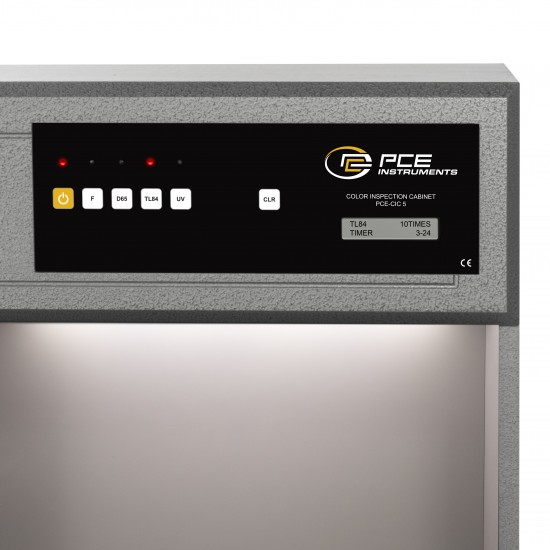 PCE-CIC 5-LED Színes vizsgálódoboz