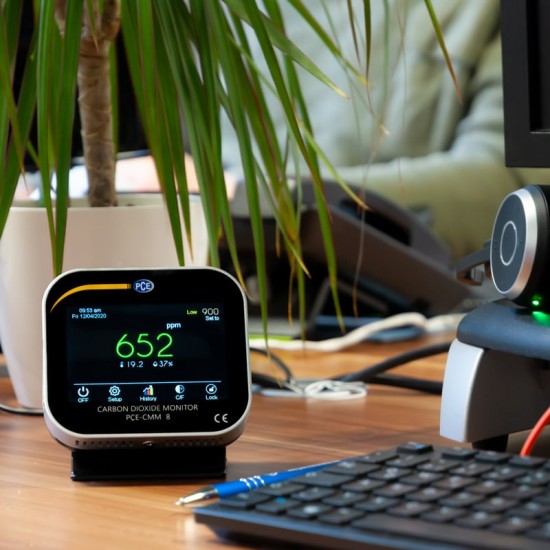 PCE-CMM 8-ICA Hőmérő kalibrálva