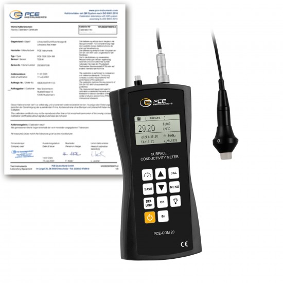 PCE-COM 20-ICA Vezetőképességmérő