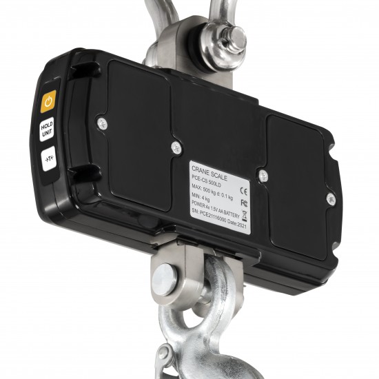 PCE-CS 500LD-ICA Erőmérő kalibrálva