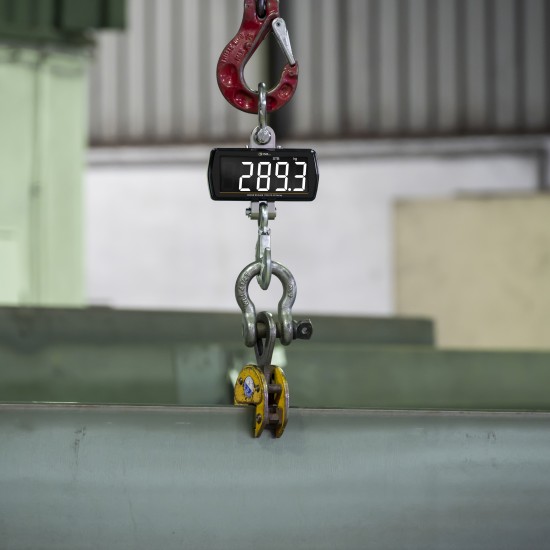 PCE-CS 500LD-ICA Erőmérő kalibrálva