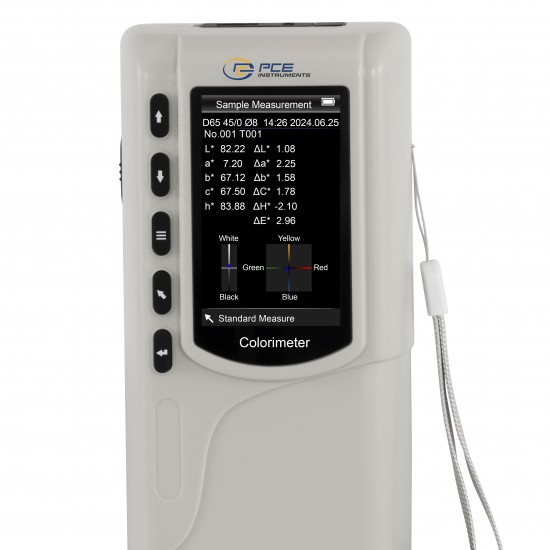 PCE-CSM 2-ICA Koloriméter kalibrálva