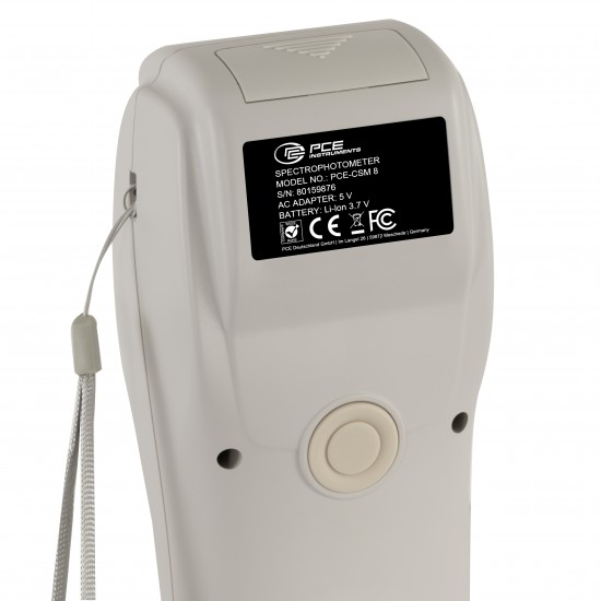 PCE-CSM 8-ICA Spektrofotométer kalibrálva