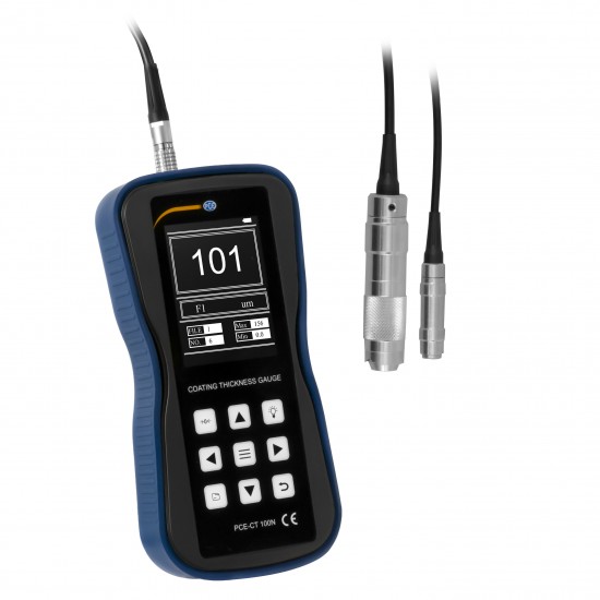 PCE-CT 100N Bevonatvastagság-méro készülék , 2 méroszondával