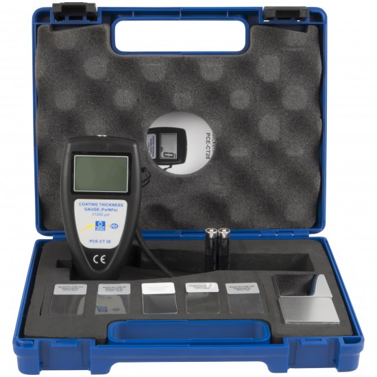 PCE-CT 28-ICA PCE-CT 28 rétegvastagságméro ISO kalibrációs tanúsítvánnyal