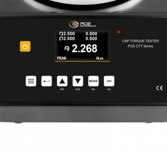 PCE-CTT 10-ICA Nyomatékmérő készülék kalibrálva