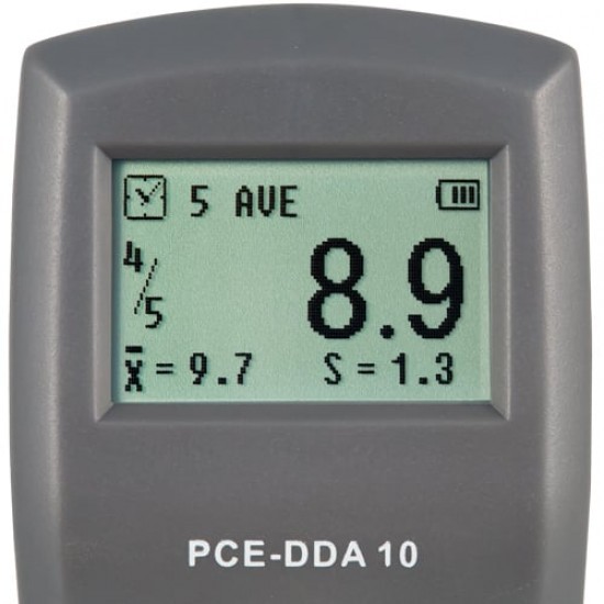 PCE-DDA 10 Digitális keménységvizsgáló Shore a PCE-DDA 10 Digitális keménységvizsgáló Shore a