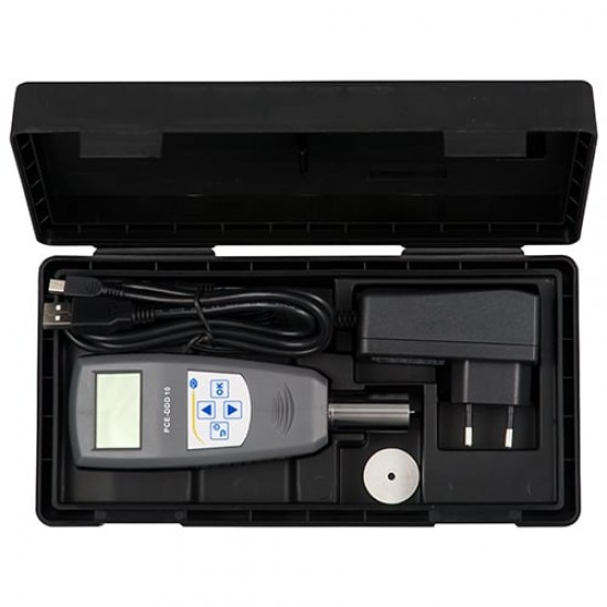 PCE-DDD 10-ICA Digital Durometer Shore D PCE-DDD 10, ISO kalibrációs tanúsítvánnyal