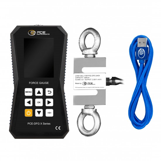 PCE-DFG 2K5 X Eroméro készülék