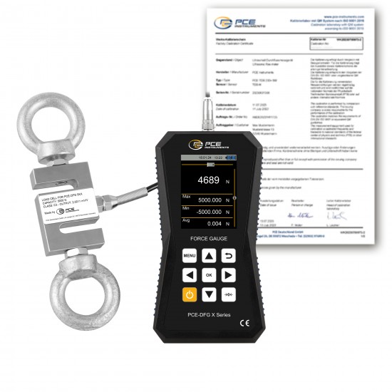 PCE-DFG 5K X-ICA Erőmérő