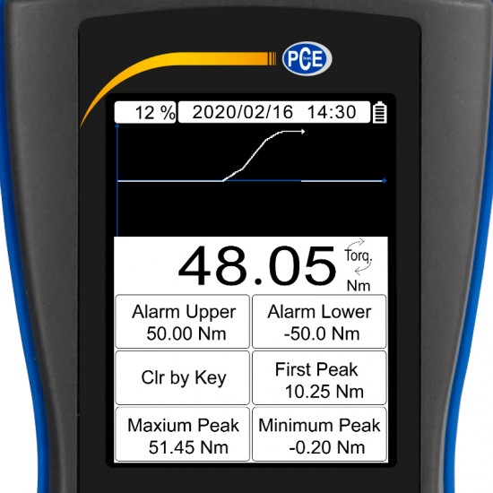 PCE-DFG N 50TW Nyomatékmérő készülék 