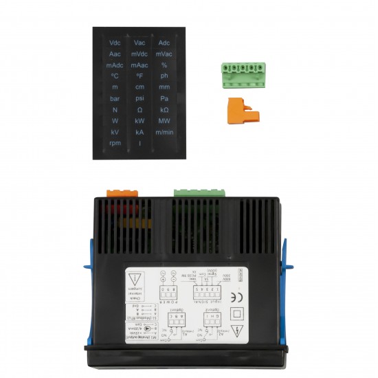 PCE-DPD-U Beépített kijelzo