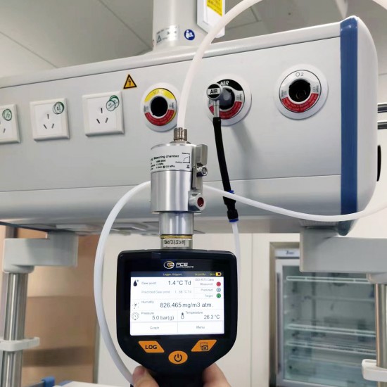 PCE-DPM 10 Harmatpontmérő sűrített levegőhöz