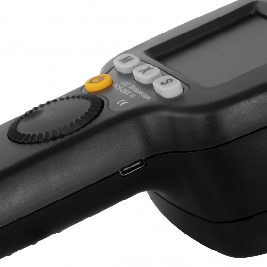 PCE-DSX 10-ICA Digitális stroboszkóp kalibrálva