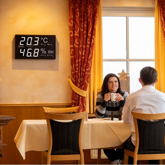 PCE-EMD 5 Abm-emd 5 homérséklet- és páratartalom kijelzo