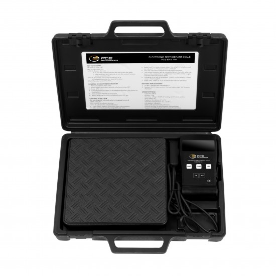 PCE-ERS 100 Hűtőközeg mérleg