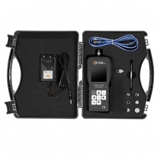 PCE-FM 200-ICA Eroméro készülék gyári kalibrálással