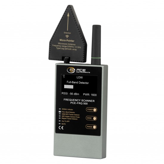 PCE-FRQ 500 Poloskakereső