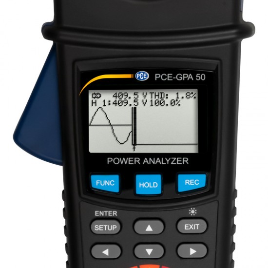 PCE-GPA 50 Energia mérő multiméter