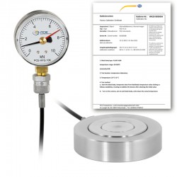 PCE-HFG 10K-E100-ICA Hidraulikus erőátalakító kalibrálva