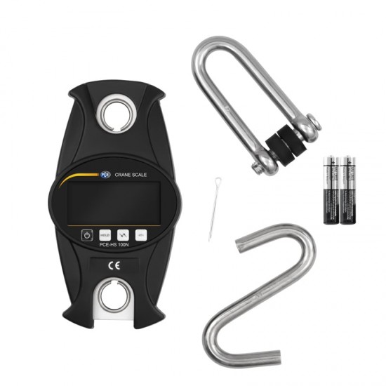 PCE-HS 100N-ICA Függőmérleg kalibrálva