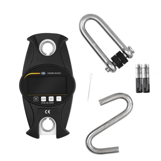 PCE-HS 200N-ICA Függőmérleg kalibrálva