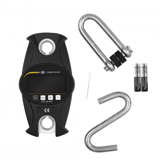 PCE-HS 60N-ICA Függőmérleg kalibrálva