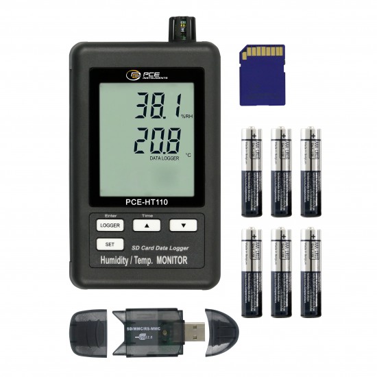 PCE-HT110-ICA Kalibrálási okirat