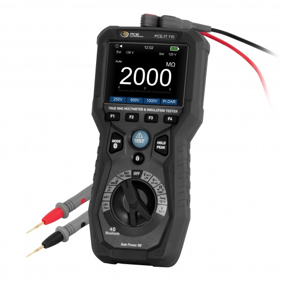 PCE-IT 110 Szigetelésvizsgáló