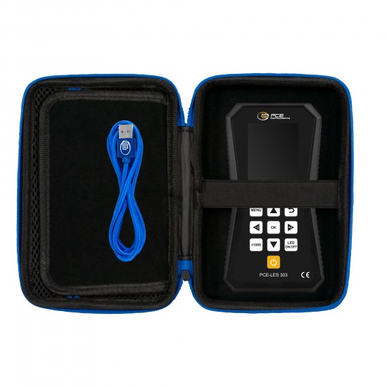 PCE-LES 303UV-365-ICA Uv-stroboszkóp kalibrálva