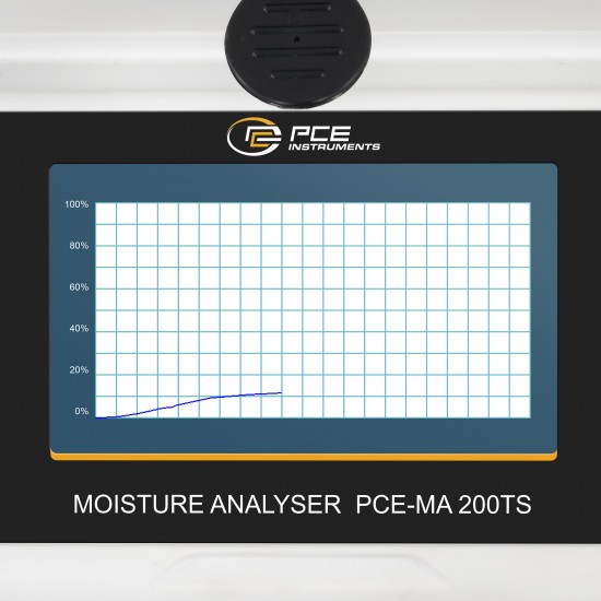 PCE-MA 200TS-Nedvességmérö mérleg